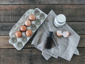 eggs and other ingredients on counter